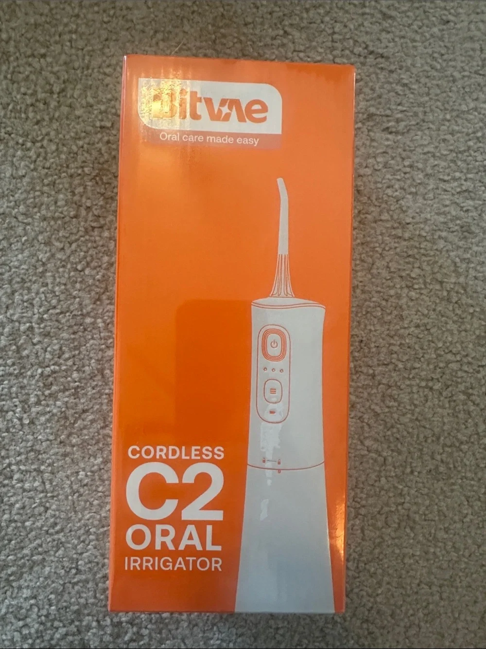 🦷 Bitvae Water Dental Flosser - Cordless C2 Oral Irrigator - Black 👅